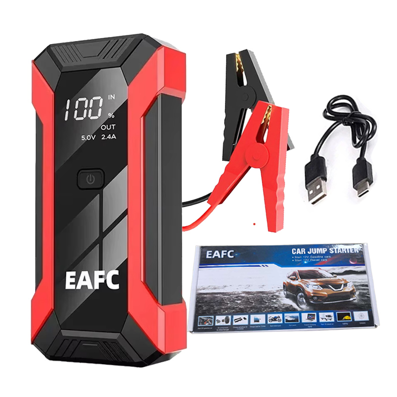 Power Banks - 12V รถ Jump Starter 1200A เอาต์พุตแบบพกพาฉุกเฉิน