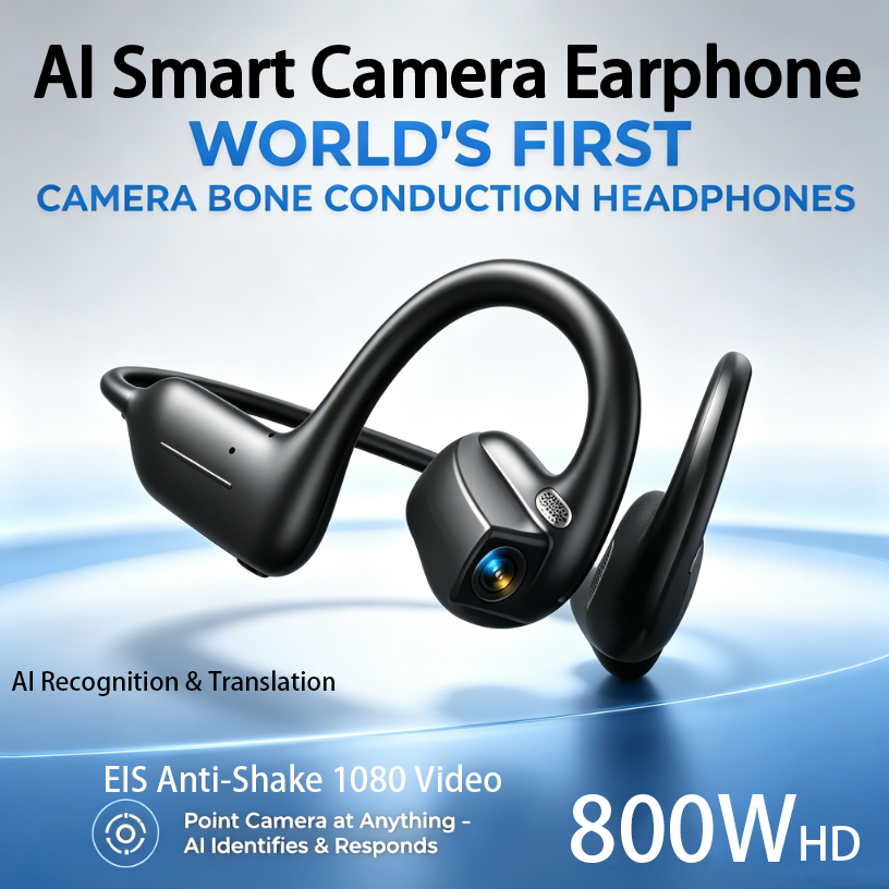 Earphones - หูฟังอัจฉริยะรุ่นใหม่ปี 2026 เอฟเฟกต์เสียงไดนามิก บลูทูธสำหรับฟังเพลง คุยโทรศัพท์ HD
