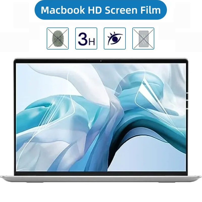 Matte Anti Glare Screen Protector - ป้องกันหน้าจอสําหรับMacBook HDฟิล์มนุ่มสําหรับAir 13 นิ้วM1 M2 Pro