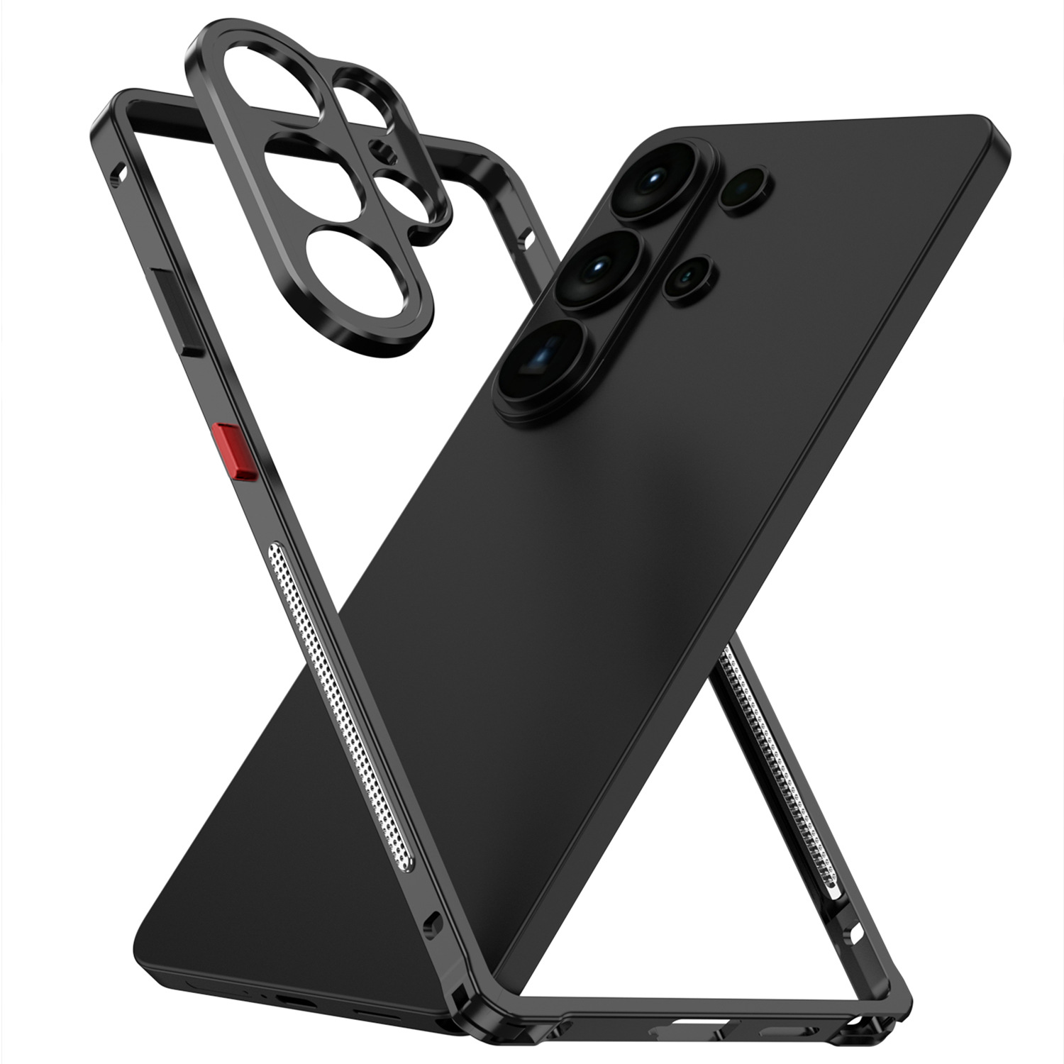 เคสโทรศัพท์กันกระแทก Samsung G - Metal Bumper Aluminum Frame Case บทวิจารณ์และราคา