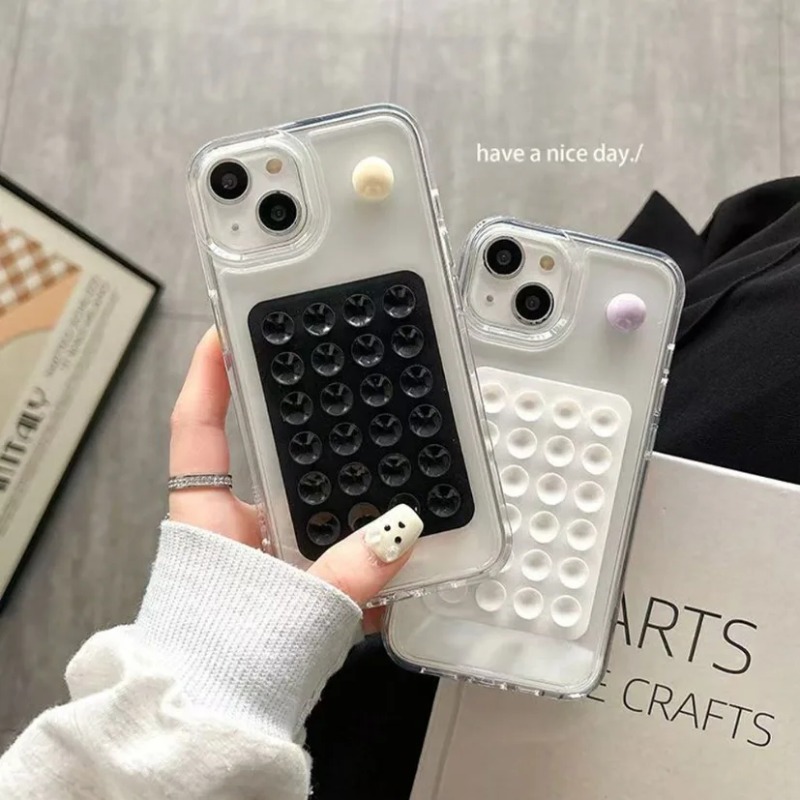 แผ่นยึดโทรศัพท์ซิลิโคนแบบสุญญา - Phone Cases บทวิจารณ์และราคา
