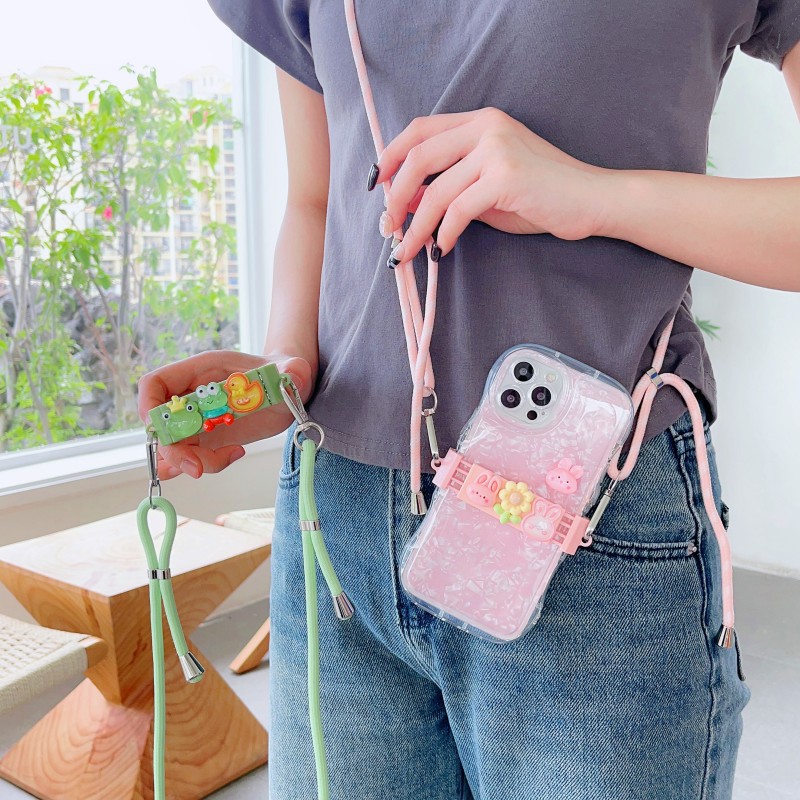 สายคล้องคอแบบไขว้สองห่วงสำหรับ - Crossbody Lanyard Neck Strap Case บทวิจารณ์และราคา