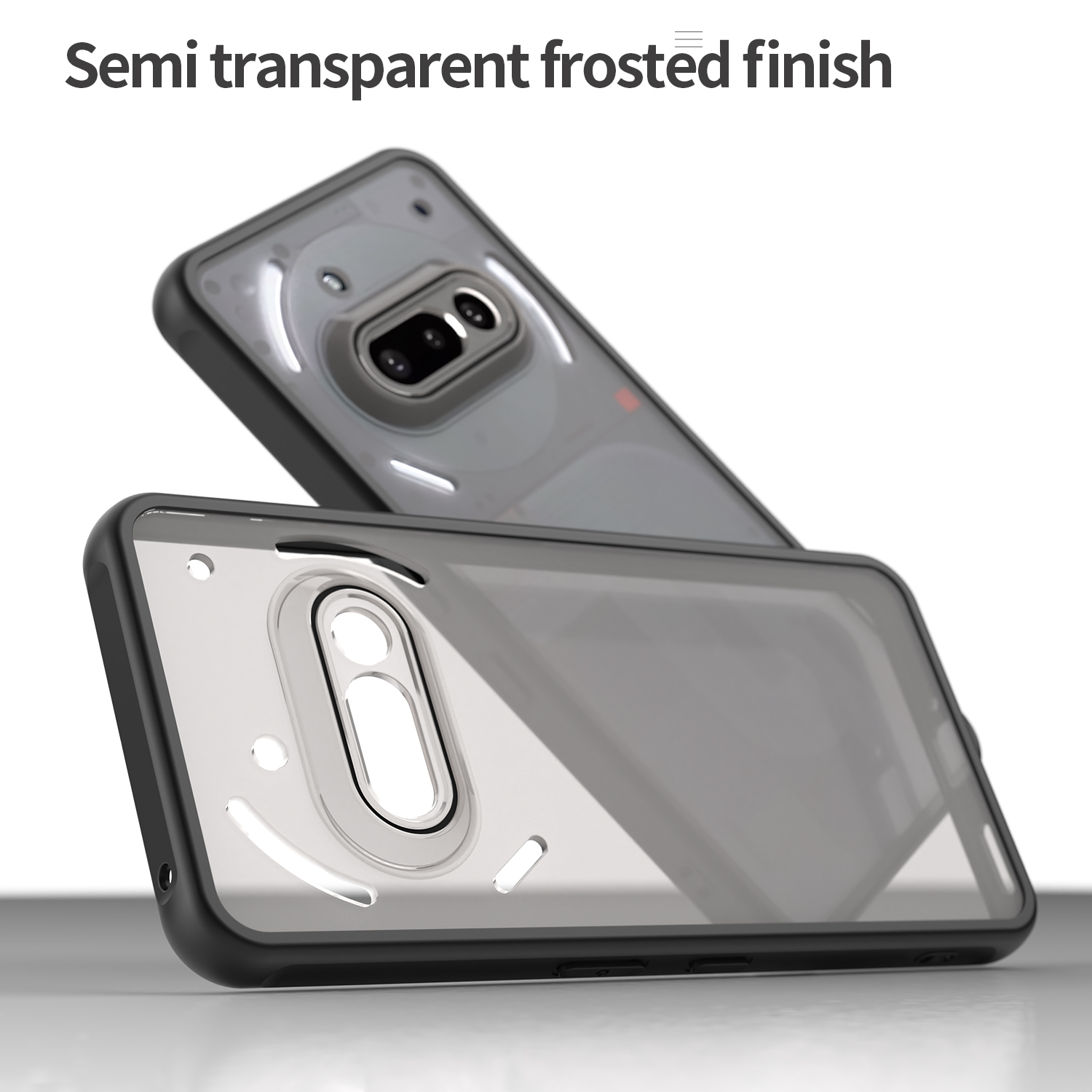 เหมาะสำหรับ Nothing Phone 3a เ - Matte Hard Pc Back Case บทวิจารณ์และราคา