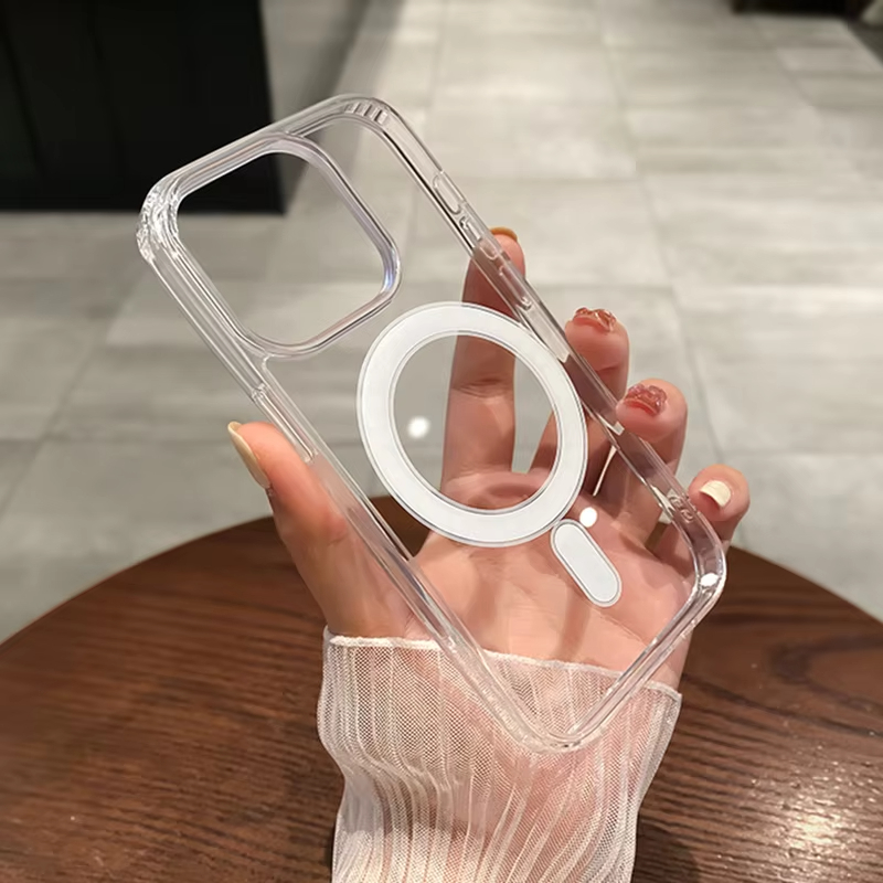 เคสใสแบบแม่เหล็กสำหรับชาร์จไร้ - Clear Shockproof Bumper Case บทวิจารณ์และราคา