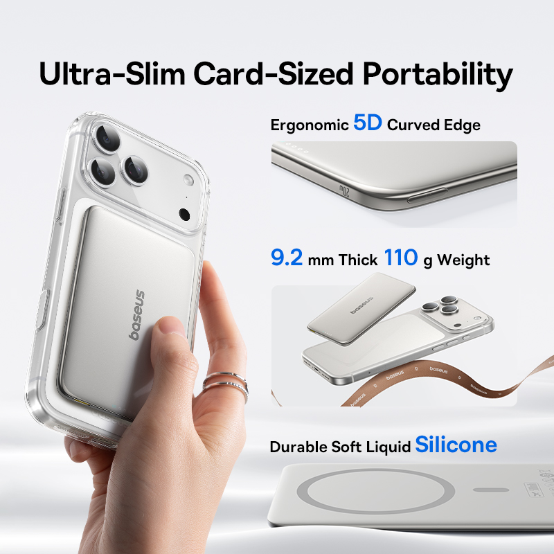 แบตสำรองแม่เหล็ก Baseus 5000mA - Power Banks บทวิจารณ์และราคา